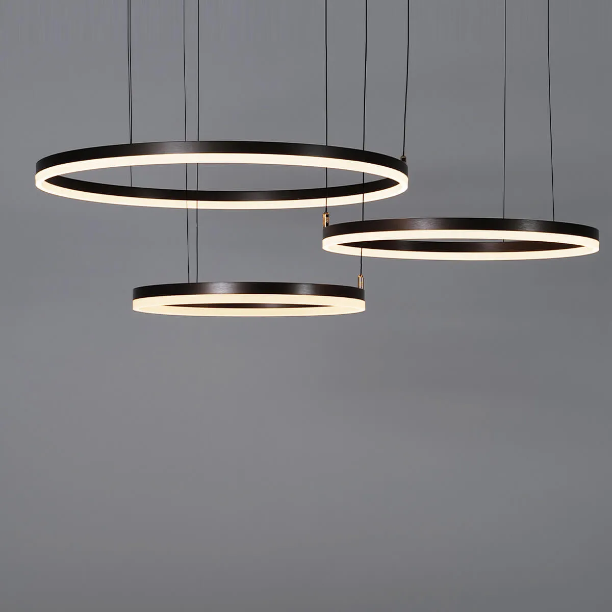 Nordic Rings Ceiling Lights • Brown