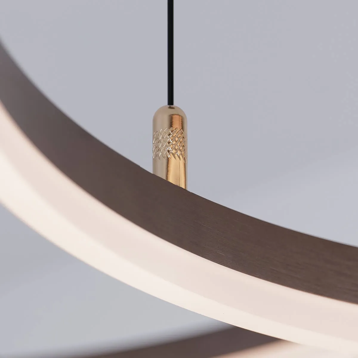 Nordic Rings Ceiling Lights • Brown