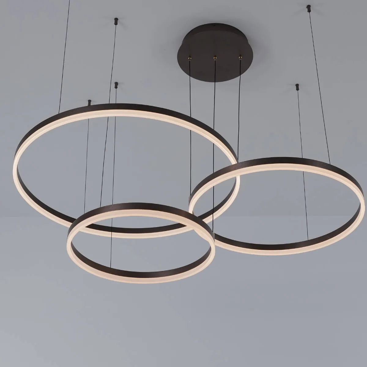 Nordic Rings Ceiling Lights • Brown