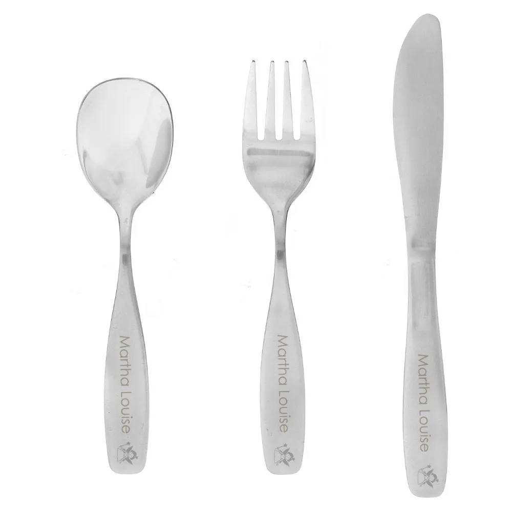Personalised Fairy Cutlery Set