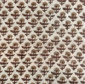 Phulara Natural Motif Throw Pillow, Cocoa, Tan, 4 Sizes