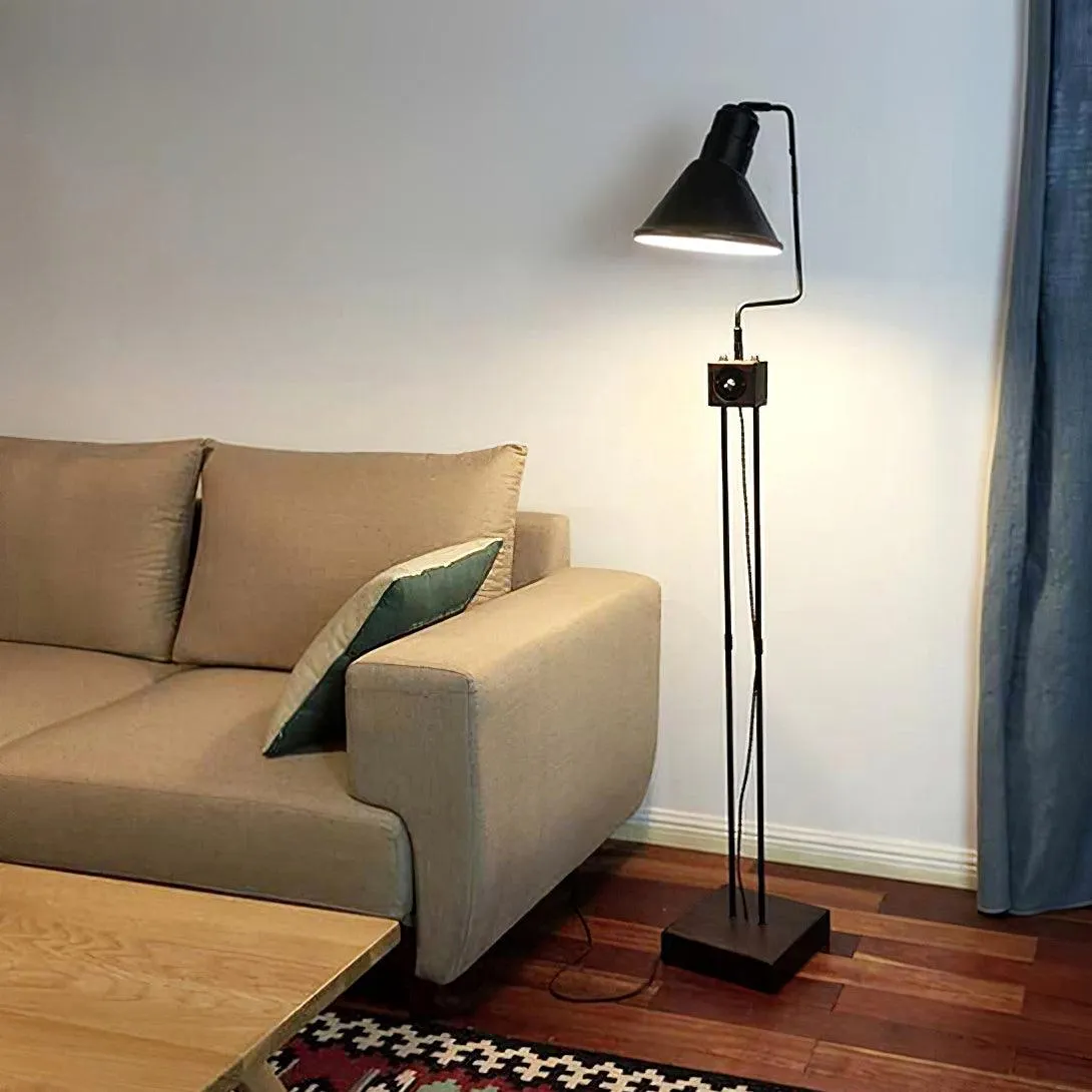 Retro Toia Floor Lamp 9.8″- 63″