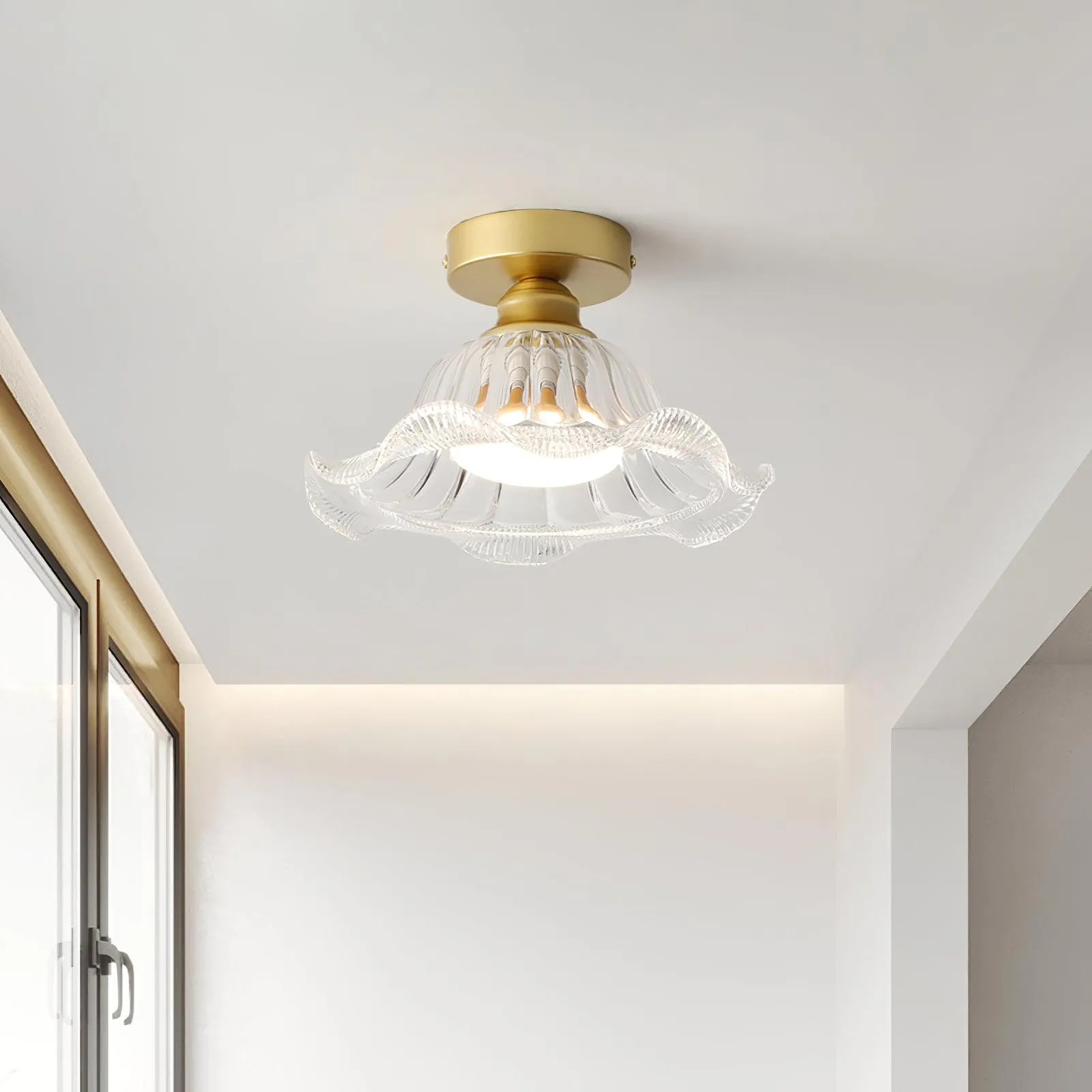 Rosa Glass Ceiling Lamp