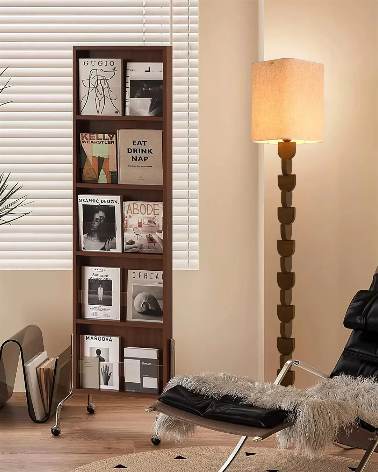 Sacha Wood Floor Lamp