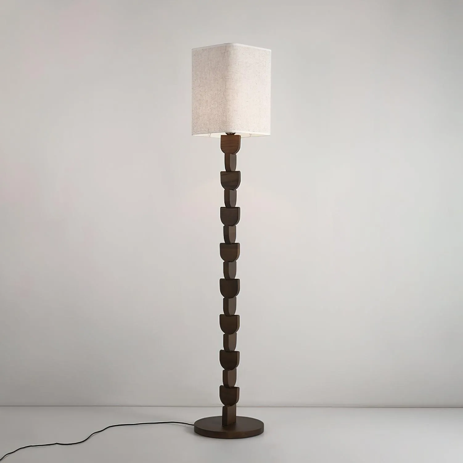 Sacha Wood Floor Lamp