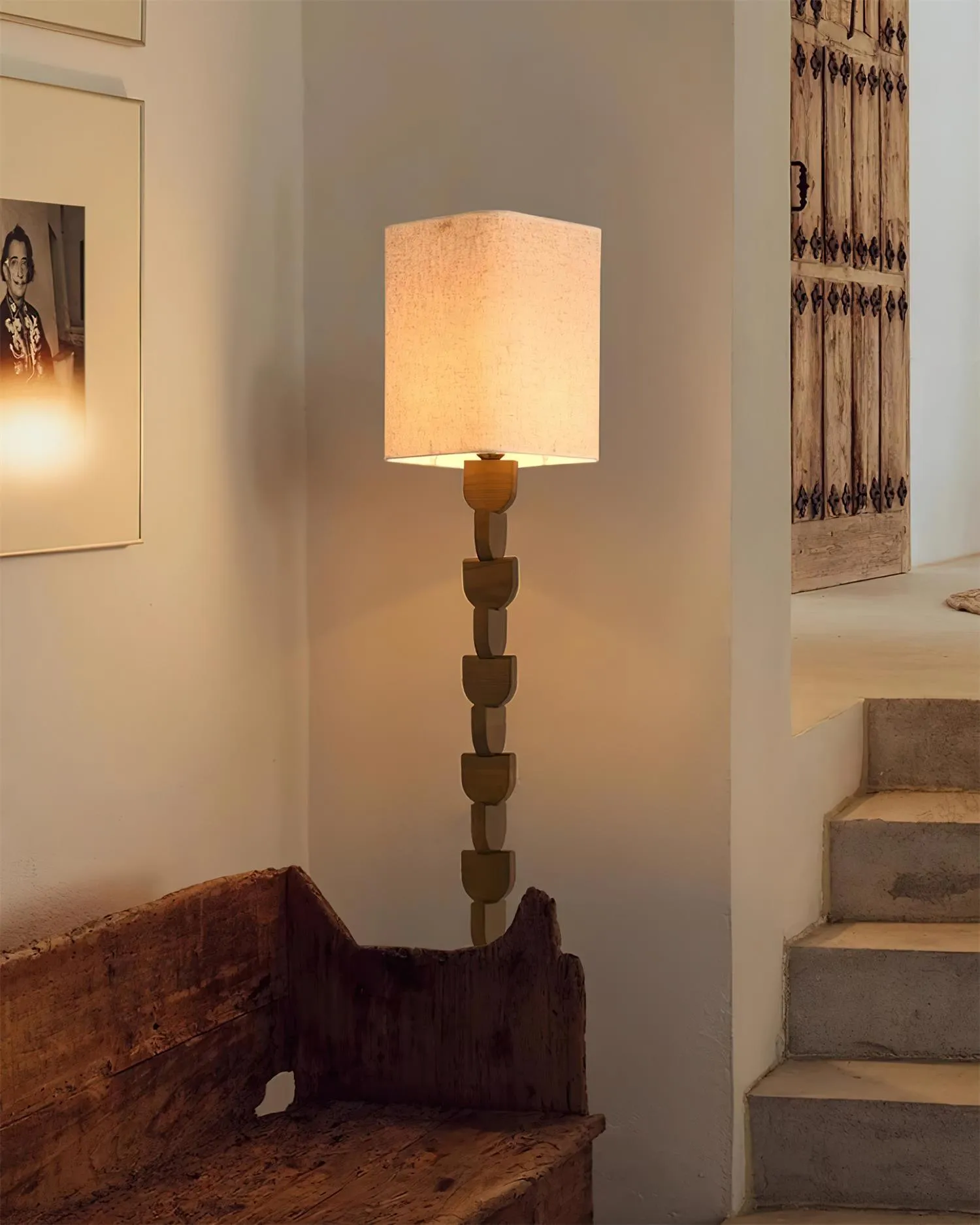 Sacha Wood Floor Lamp