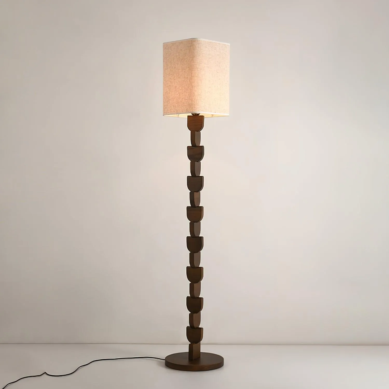 Sacha Wood Floor Lamp