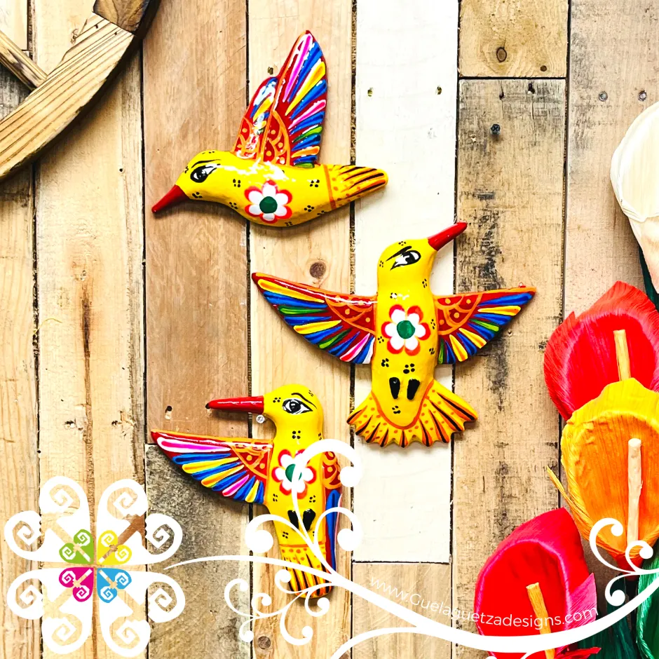 Set of 3 Colibri - Home Decor