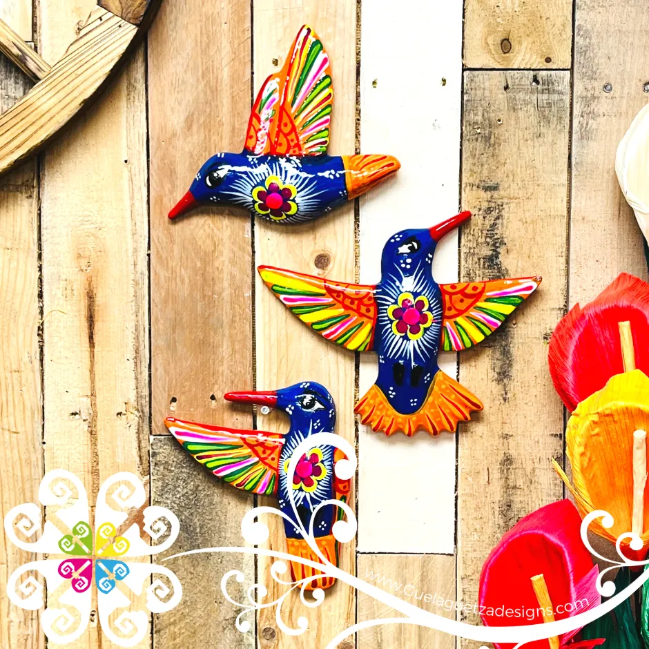 Set of 3 Colibri - Home Decor