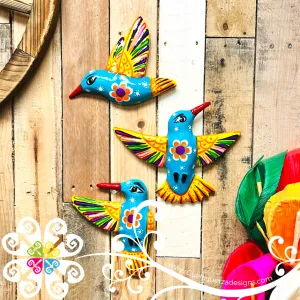 Set of 3 Colibri - Home Decor