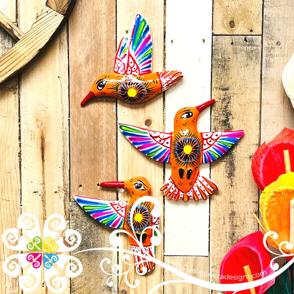 Set of 3 Colibri - Home Decor