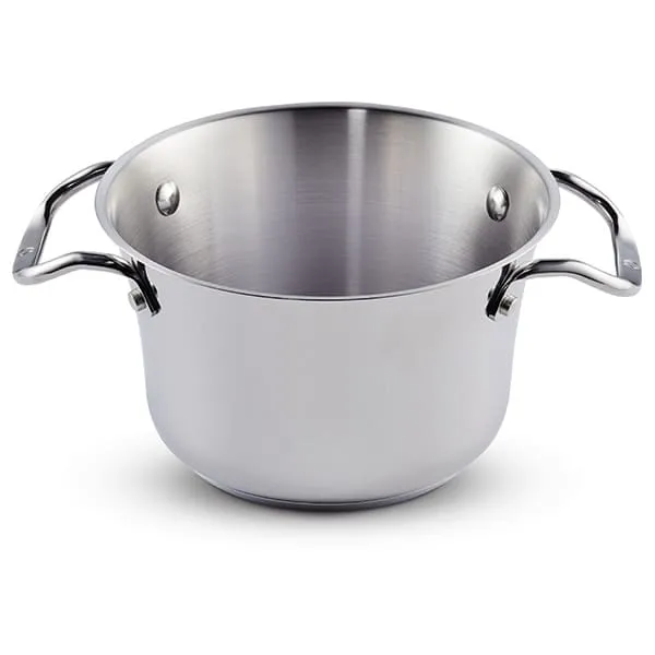 Signature 10-Piece Stacking Stainless Steel Cookware Set