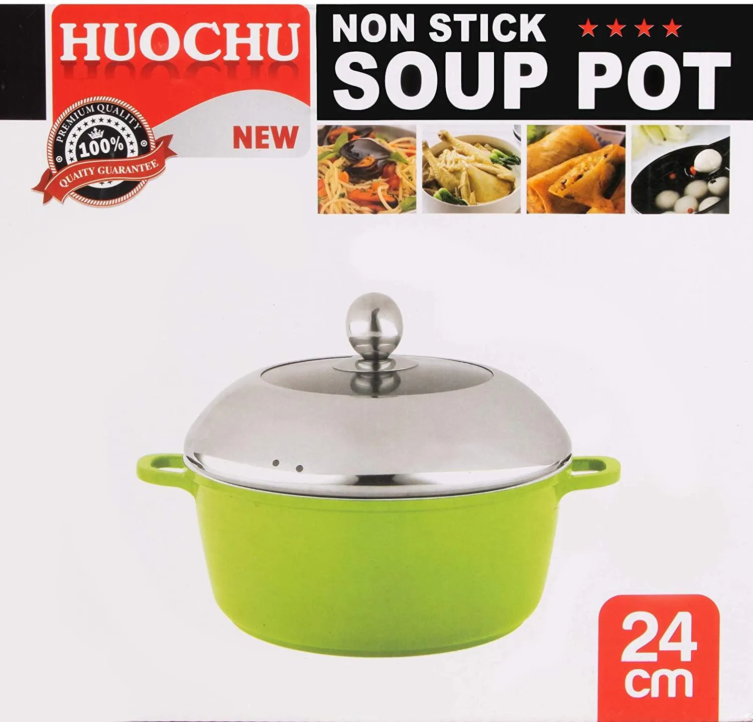 Stainless Steel Pots and Pans Sets, Classic Cookware set, 5pcs