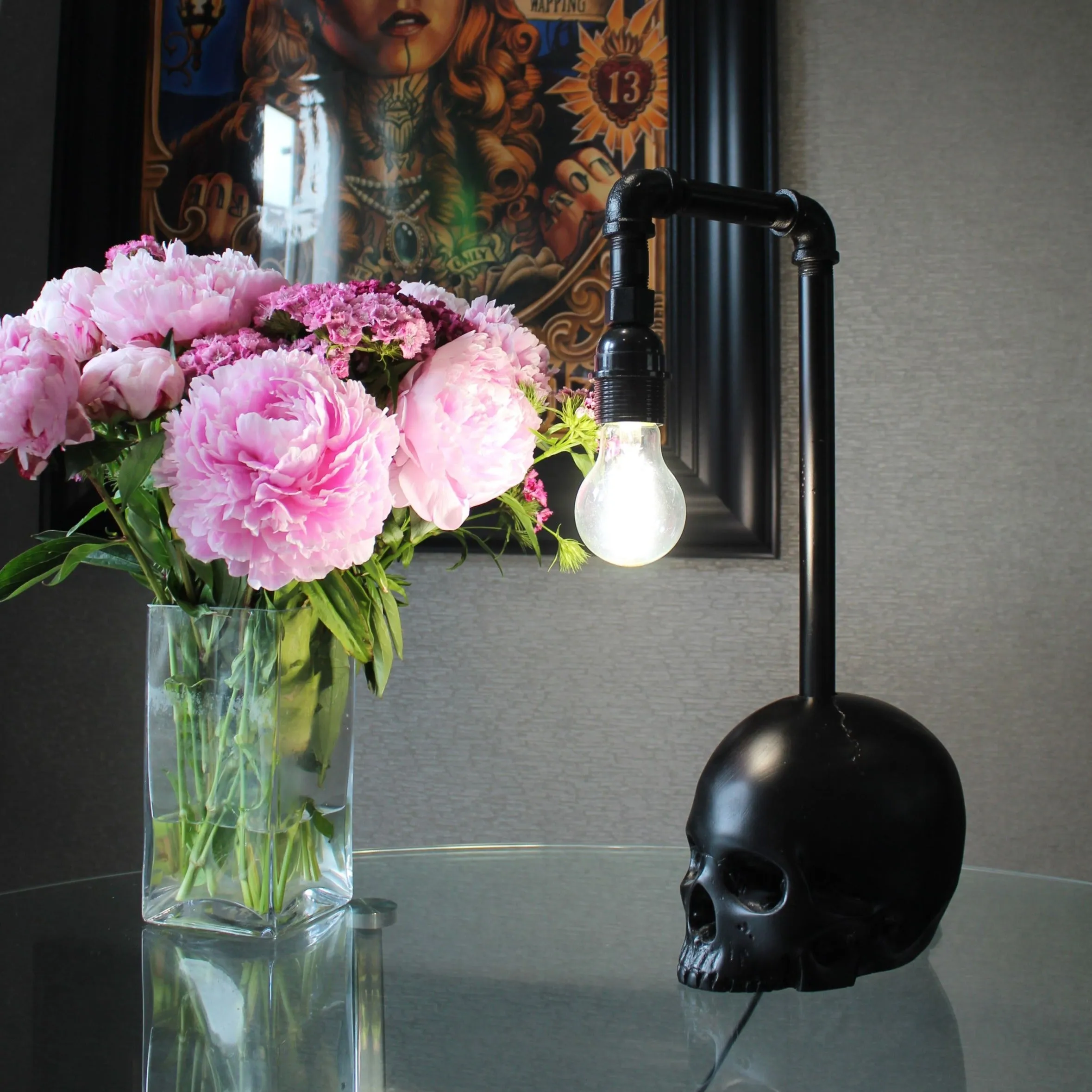 Talisman Skull Lamp