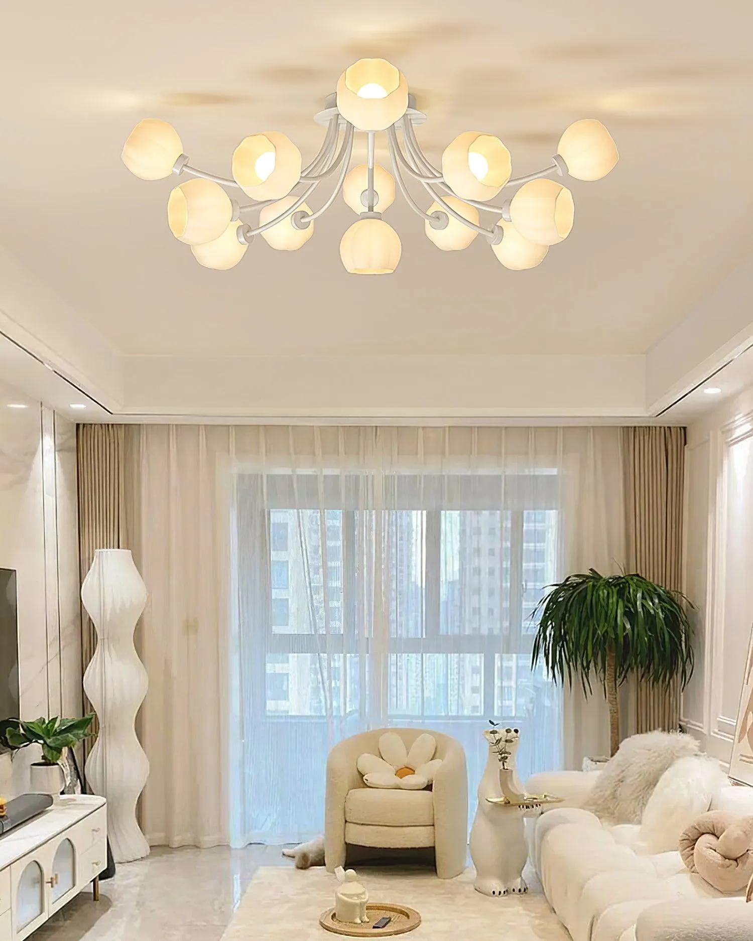 Taras Flower Ceiling Lamp