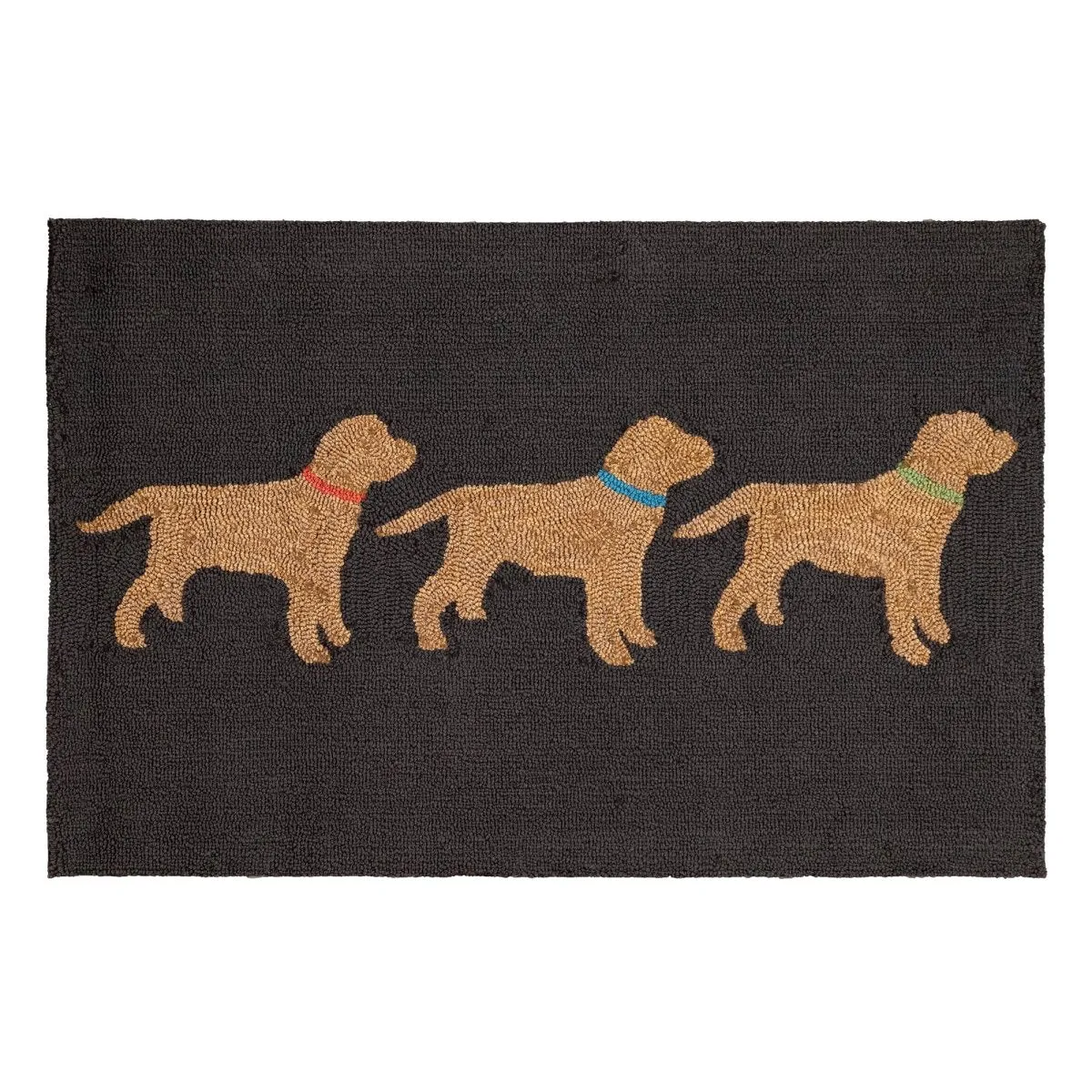 Trans-Ocean FRONTPORCH Indoor/Outdoor Hand Tufted  Durable Area Rug  - Charcoal