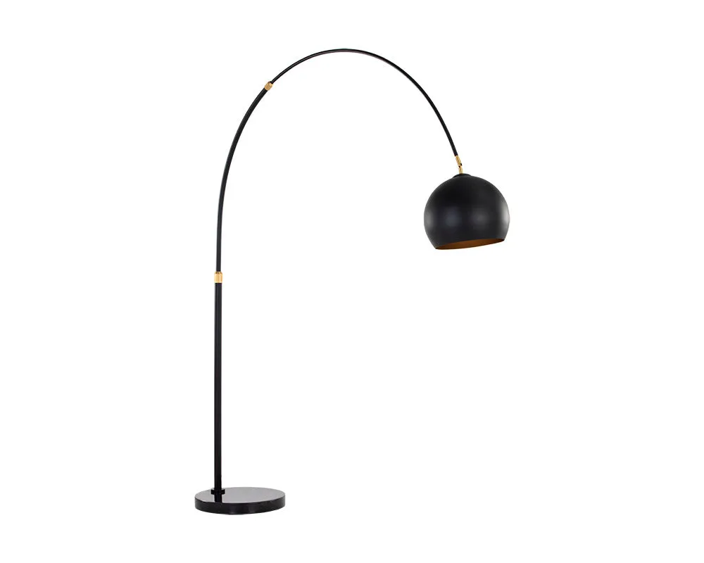 Vern Floor Lamp | Black