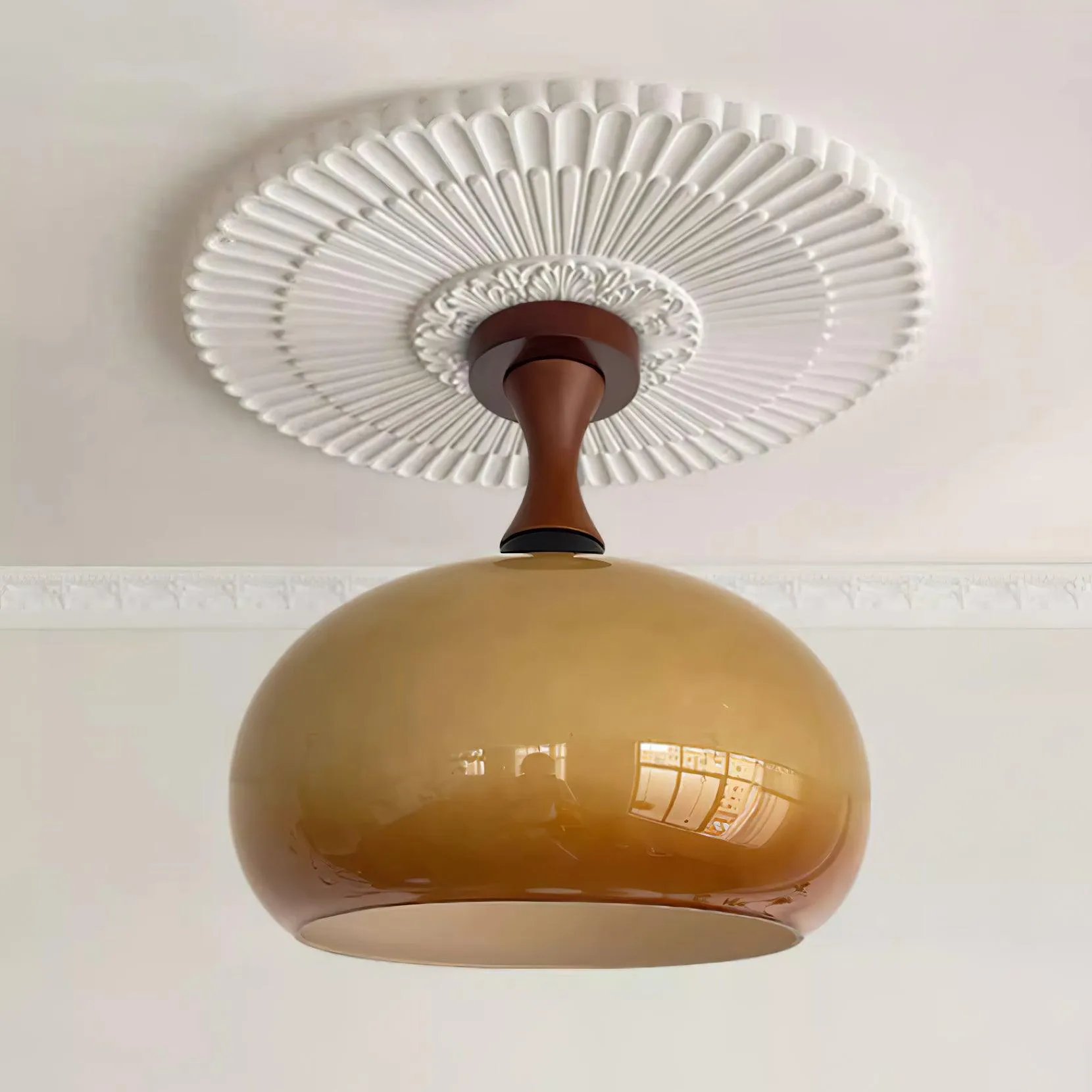 Vintage Murano Ceiling Light 12.9″