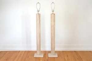 Whitewash Floor Lamps