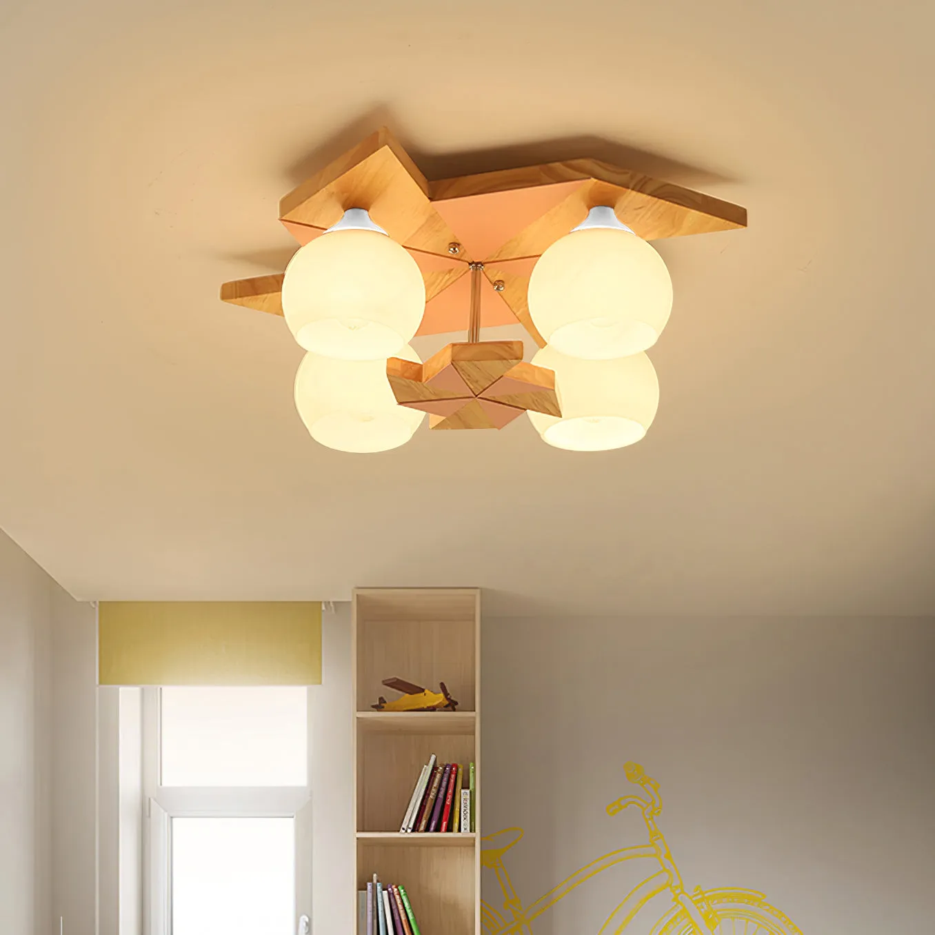 Windmill Ceiling Light 19.6″- 5.9″
