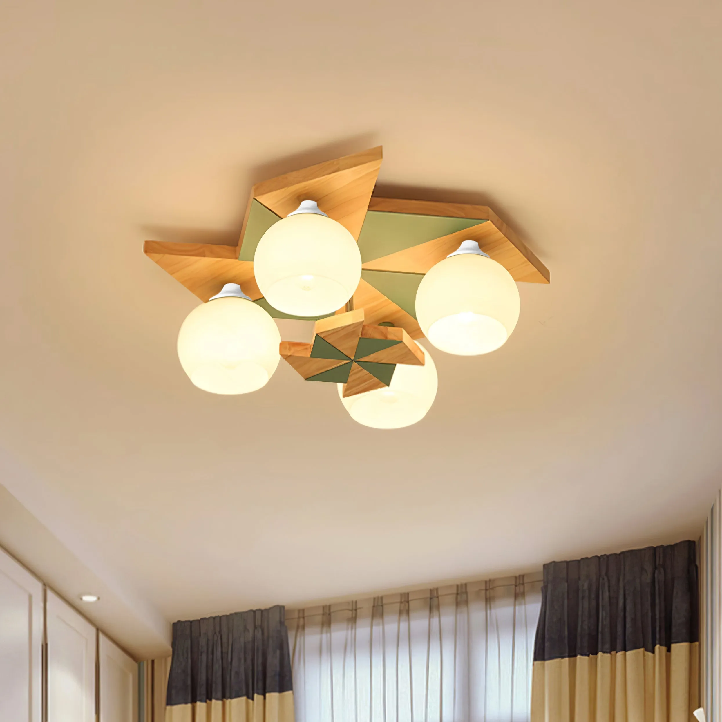 Windmill Ceiling Light 19.6″- 5.9″